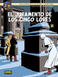 BLAKE Y MORTIMER 21. EL JURAMENTO DE LOS CINCO LORES, de Sente, Yves | portada del libro