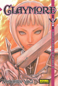 CLAYMORE 01, de Yagi | portada del libro