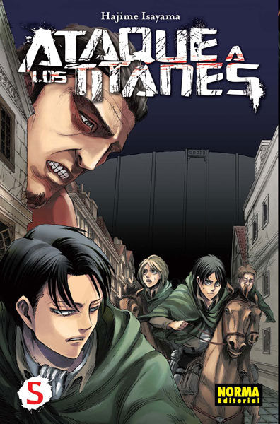 ATAQUE A LOS TITANES 05, de Isayama, Hajime | portada del libro