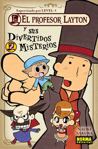 EL PROFESOR LAYTON Y SUS DIVERTIDOS MISTERIOS 02, de Sakura, Naoki | portada del libro