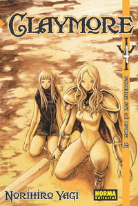 CLAYMORE 04, de Yagi, Norihiro | portada del libro