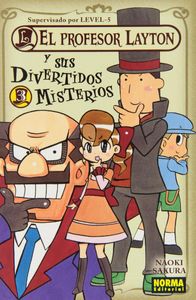 EL PROFESOR LAYTON Y SUS DIVERTIDOS MISTERIOS 03, de Sakura, Naoki | portada del libro