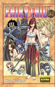 FAIRY TAIL 34, de Mashima | portada del libro