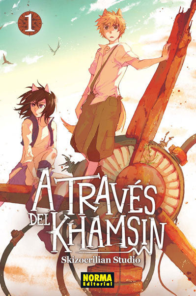 A través del Khamsin 1, de Skizocrilian Studio | portada del libro