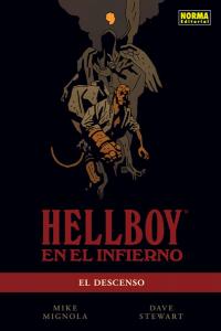 Hellboy en el infierno 1 : El descenso, de MIGNOLA | portada del libro