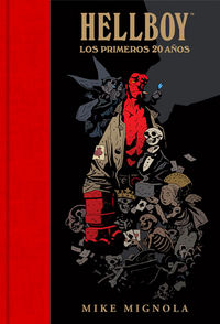 Hellboy, Los primeros 20 años, de MIGNOLA | portada del libro