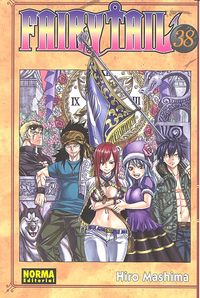 Fairy Tail 38, de MASHIMA | portada del libro