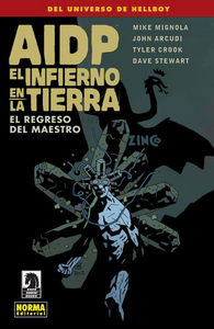AIDP 21, El infierno en la Tierra 6 , El regreso del maestro, de MIGNOLA | portada del libro