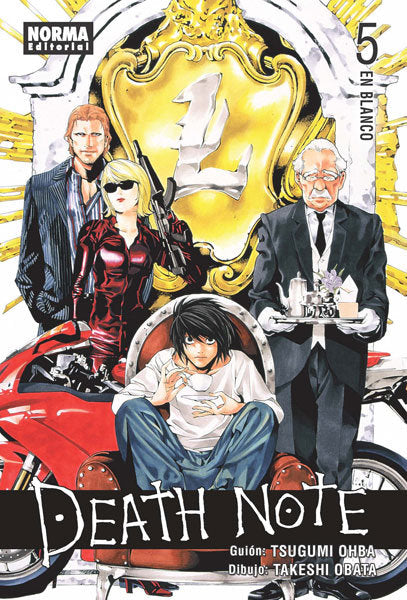 Death Note 5, de Obha | portada del libro