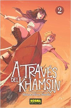 A través del Khamsin 2, de Sampedro Vázquez | portada del libro