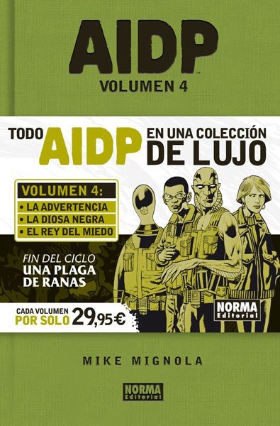 AIDP integral 4, de Mignola, Mike | portada del libro