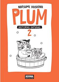 Plum historias gatunas 2, de Hoshino | portada del libro