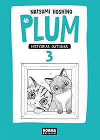 Plum historias gatunas 3, de Hoshino | portada del libro
