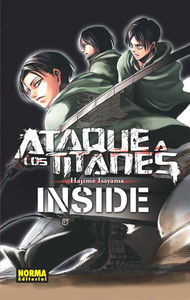 Ataque a los Titanes INSIDE, de Isayama, Hajime | portada del libro