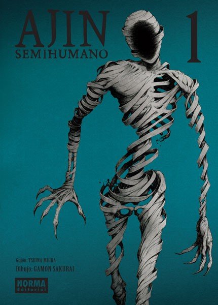 AJIN (SEMIHUMANO) 1, de Sakurai | portada del libro