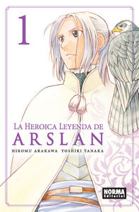 LA HEROICA LEYENDA DE ARSLAN 1, de Tanaka | portada del libro