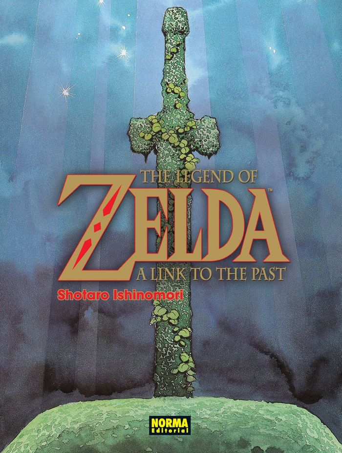 THE LEGEND OF ZELDA, de Ishinomori | portada del libro