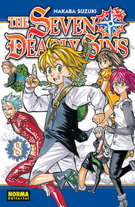 THE SEVEN DEADLY SINS 08, de Suzuki, Nakaba | portada del libro