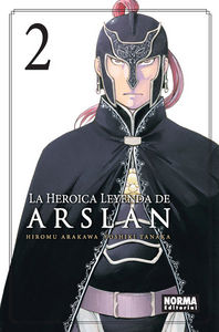 LA HEROICA LEYENDA DE ARSLAN 02, de Tanaka | portada del libro