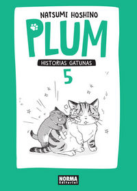 PLUM HISTORIAS GATUNAS 5, de Hoshino | portada del libro