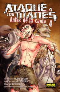 ATAQUE A LOS TITANES, de Isayama | portada del libro