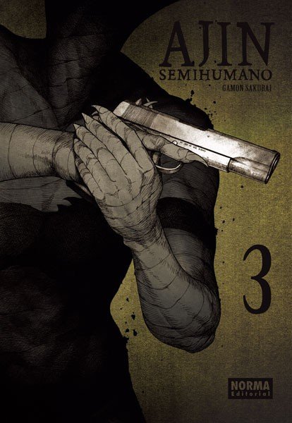 AJIN (SEMIHUMANO) 03, de Miura | portada del libro