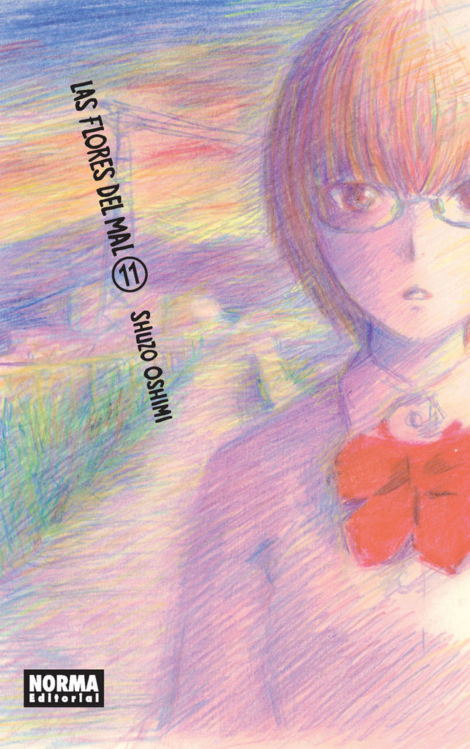 LAS FLORES DEL MAL 11, de Oshimi | portada del libro
