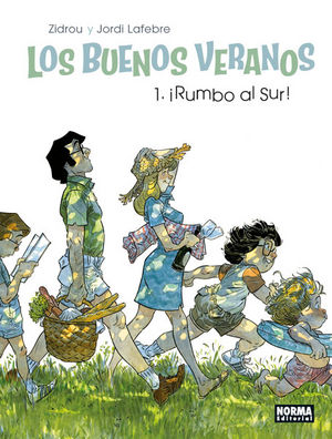 LOS BUENOS VERANOS 1, de Zidrou | portada del libro