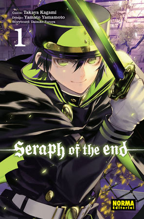 SERAPH OF THE END 01, de Kagami | portada del libro