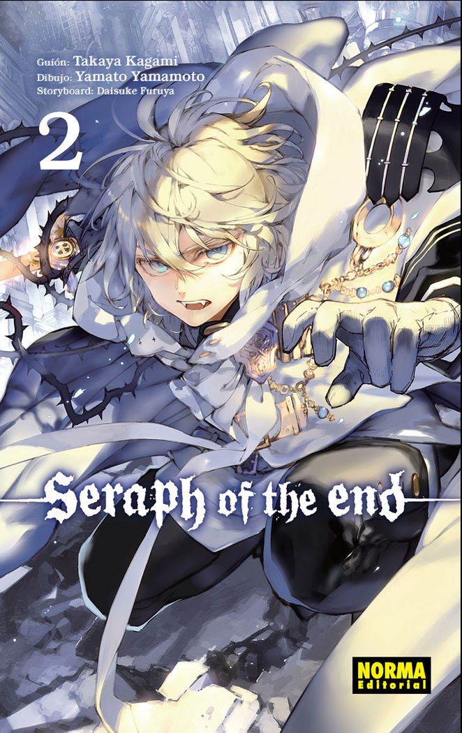 SERAPH OF THE END 02, de Kagami | portada del libro