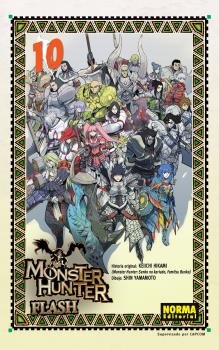 MONSTER HUNTER FLASH! 10, de Hikami | portada del libro