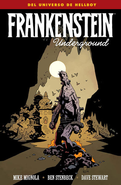 FRANKENSTEIN UNDERGROUND, de Mignola | portada del libro
