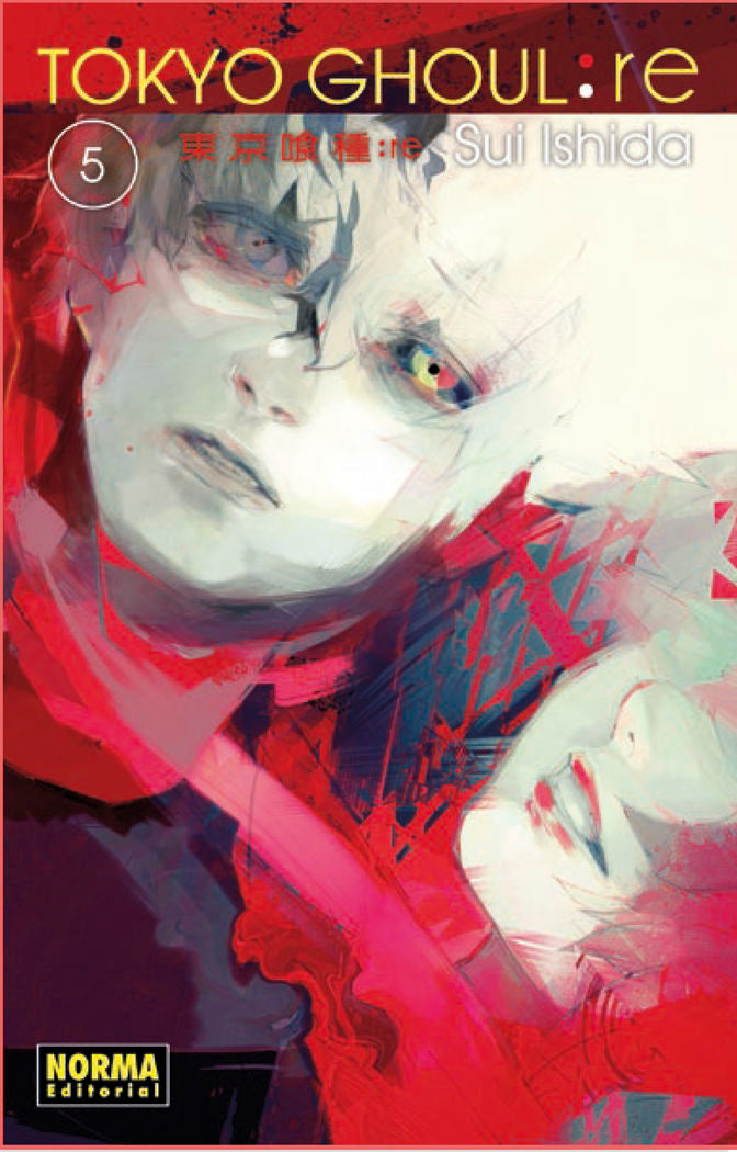TOKYO GHOUL: re 05, de Ishida | portada del libro