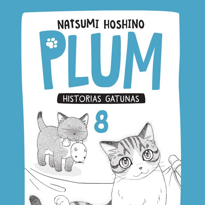PLUM. HISTORIAS GATUNAS 08, de Hoshino | portada del libro