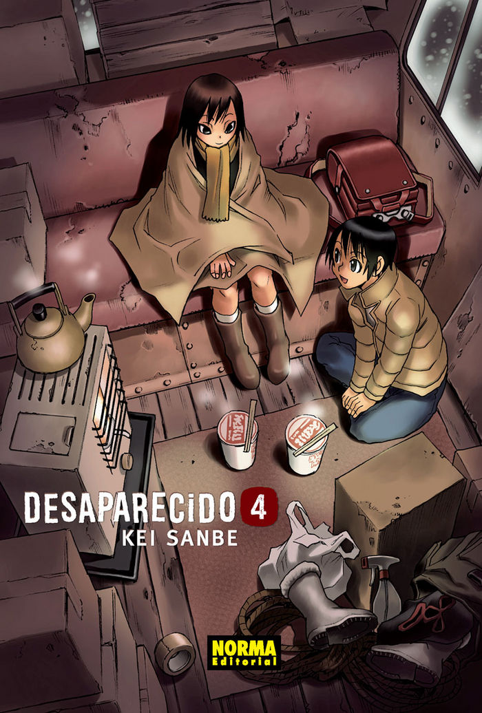 DESAPARECIDO 04, de Sanbe | portada del libro