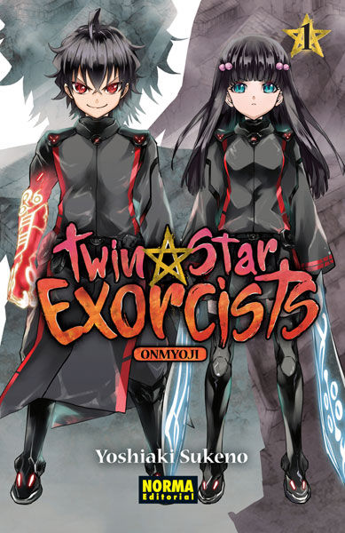 TWIN STAR EXORCIST 01, de Sukeno | portada del libro