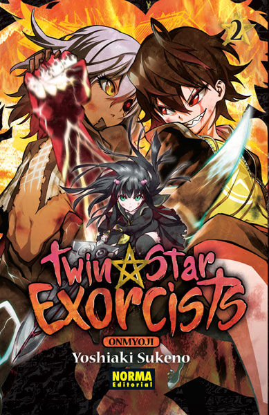 TWIN STAR EXORCIST 02, de Sukeno | portada del libro
