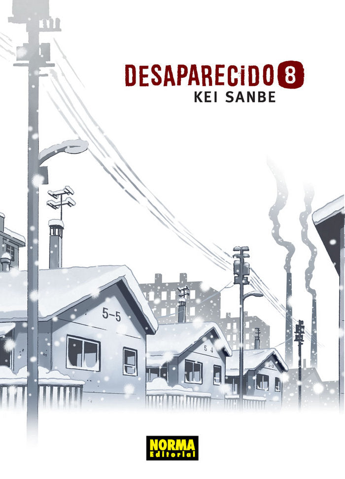 DESAPARECIDO 08, de Sanbe | portada del libro