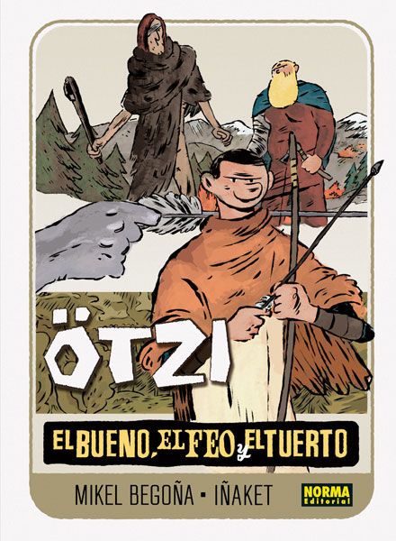 ÖTZI, de Mikel Begoña | portada del libro