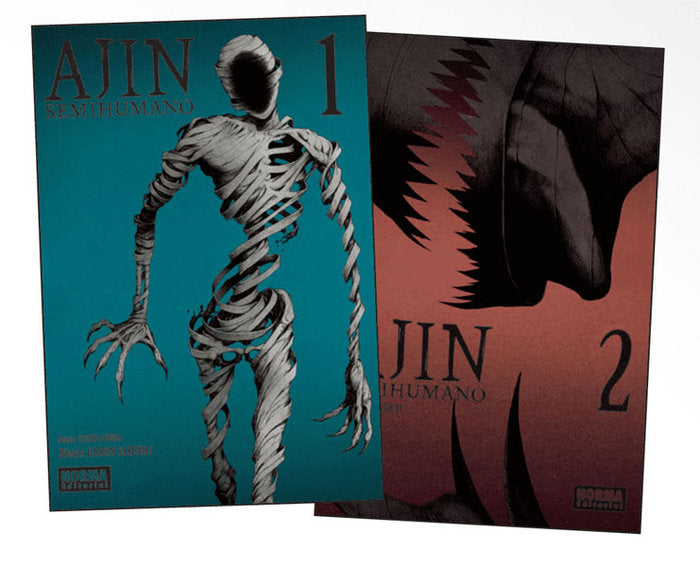 PACK AJIN 1+2, de MIURA | portada del libro