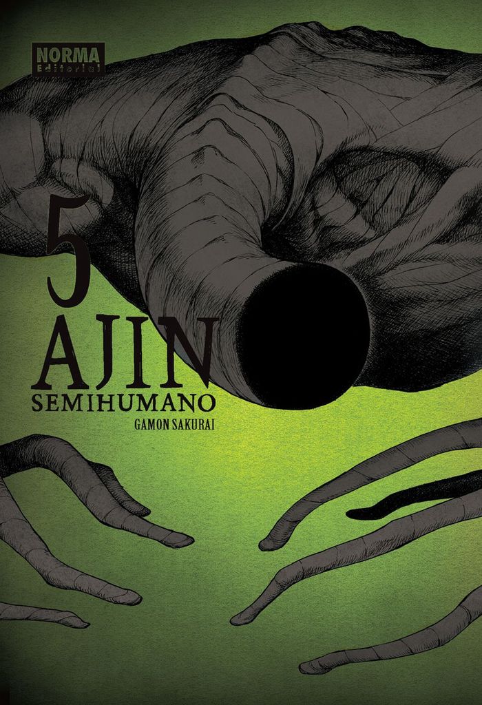 AJIN (SOBREHUMANO) 05, de Sakurai | portada del libro
