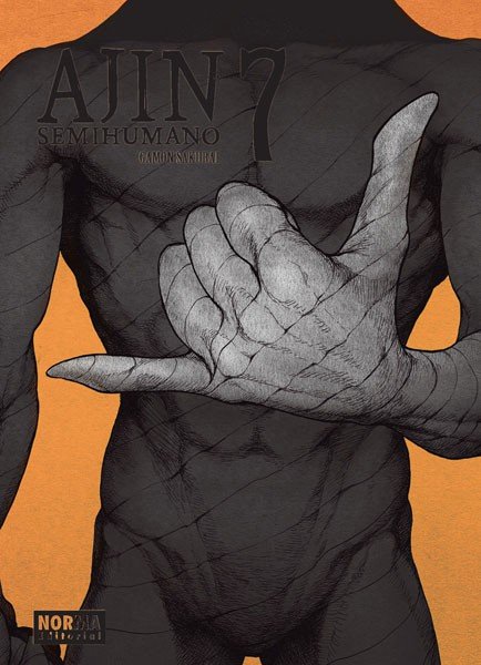 AJIN 7, de Sakurai | portada del libro