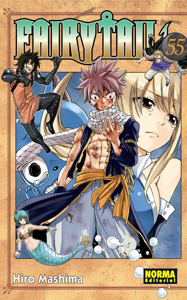Fairy Tail 55, de Mashima | portada del libro