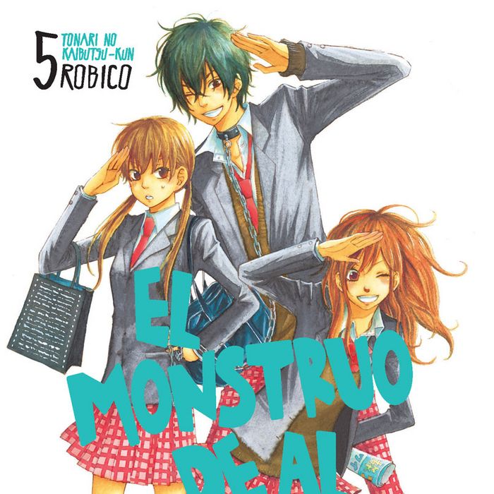 El monstruo de al lado (Tonari no kaibutsu-kun) 5, de Robico | portada del libro