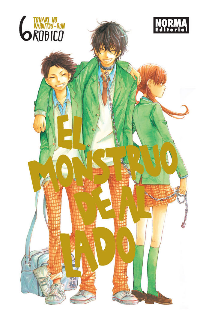 El monstruo de al lado (Tonari no kaibutsu-kun) 6, de Robico | portada del libro