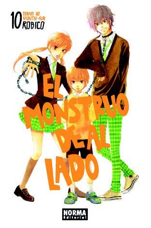 El monstruo de al lado (Tonari no kaibutsu-kun) 10, de Robico | portada del libro