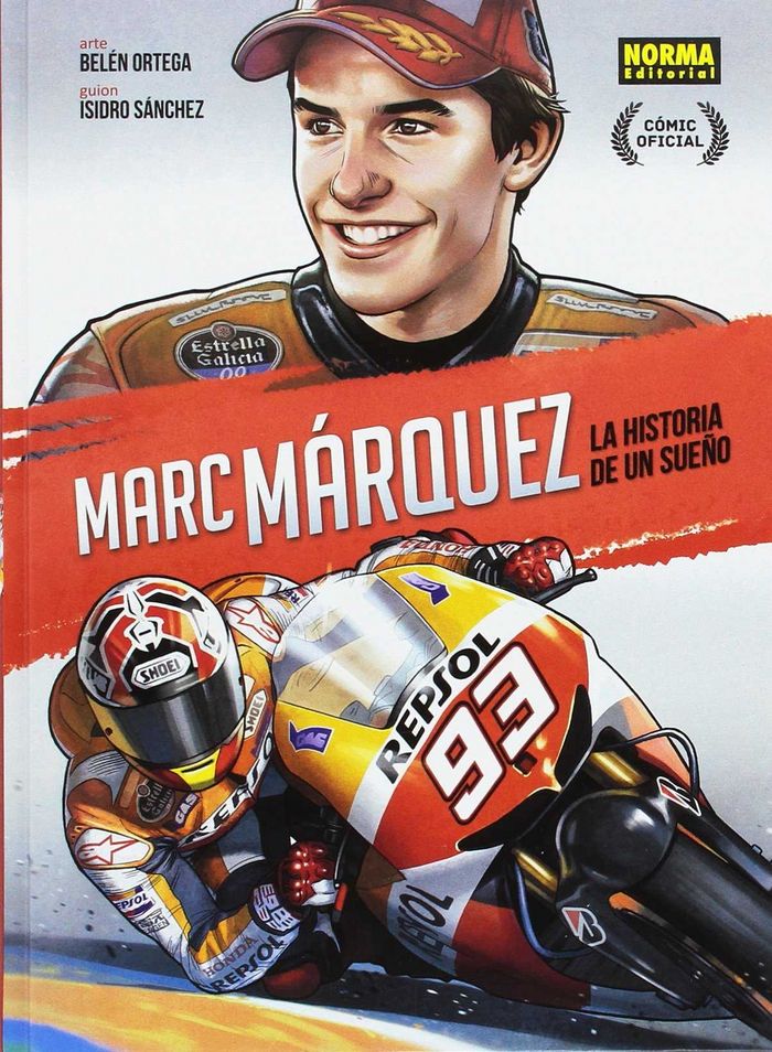 Marc Márquez. La historia de un sueño (EDICIÓN ESPECIAL), de Sánchez | portada del libro