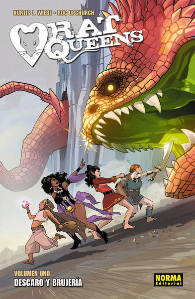 Rat Queens 1, de J. Wiebe | portada del libro