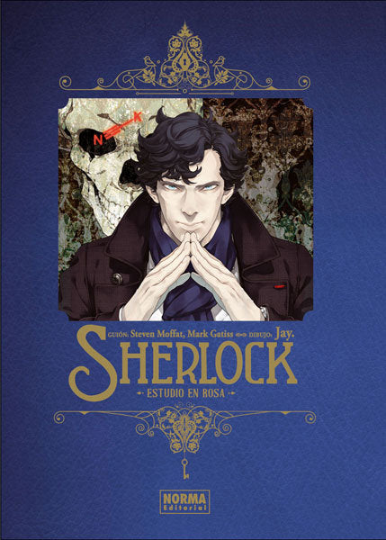 Sherlock: estudio en rosa deluxe, de Moffat, Steven | portada del libro