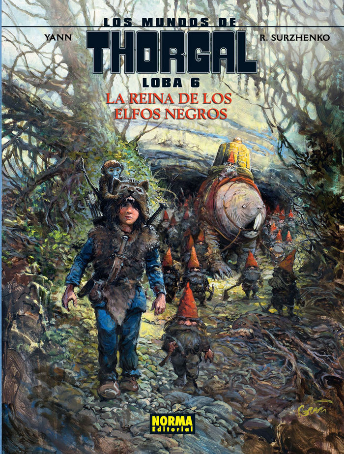 Los mundos de Thorgal. Loba 6. La reina de los elfos negros, de Pennetier | portada del libro